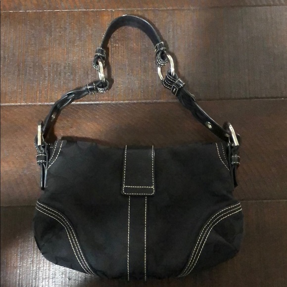 Black Coach purse - Picture 2 of 3
